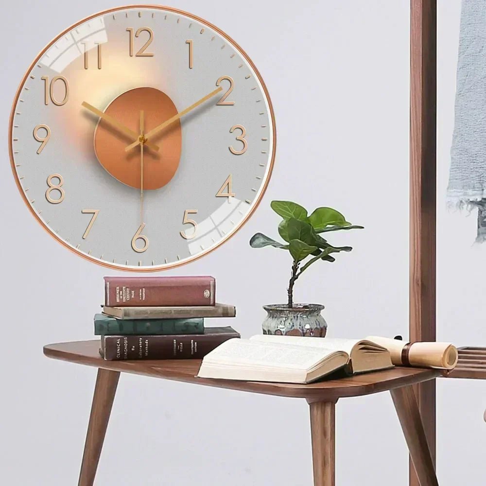 Wandklok Minimalistisch Design Stille Uurwerk voor Moderne Interieurs 5