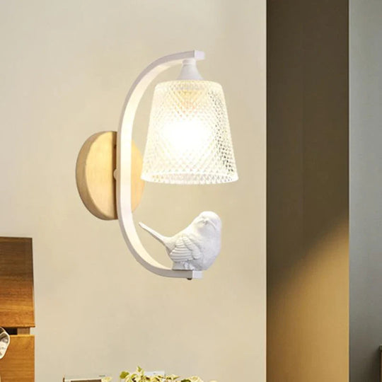 Wandlamp Rustiek Ontwerp Vogellamp voor Binnen Gebruik 3