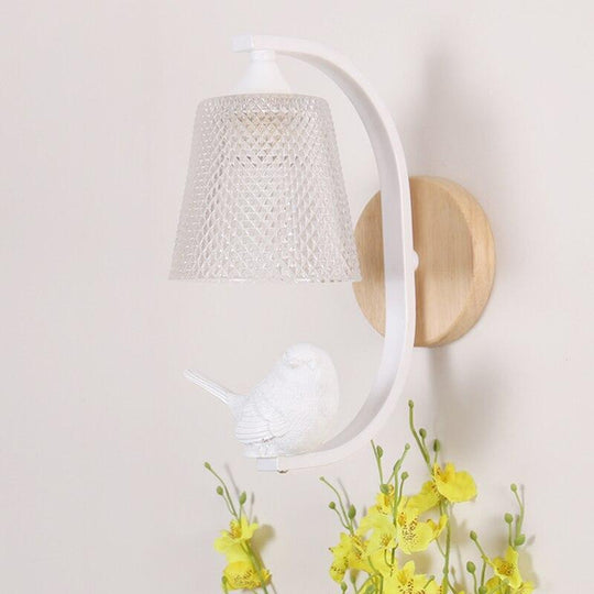 Wandlamp Rustiek Ontwerp Vogellamp voor Binnen Gebruik 4