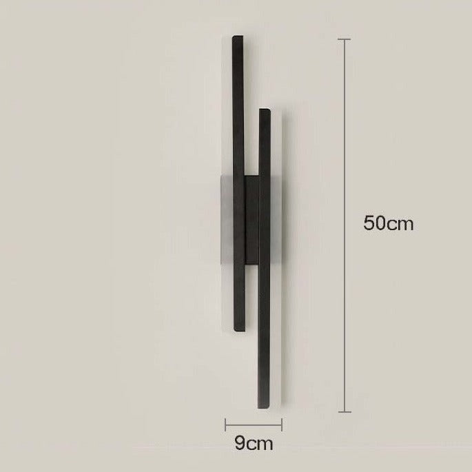 Wandlamp Zwart LED Minimalistisch Ontwerp voor Binnenverlichting 10