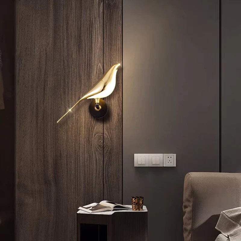 Wandlamp voor Thuis met Luxe Gouden Afwerking 8