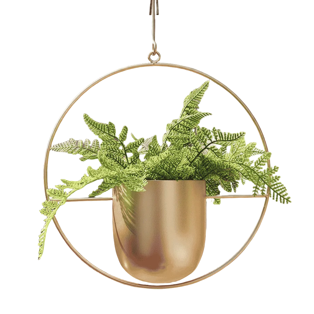 Wandplantenhanger Minimalistisch Met Verstelbare Ketting