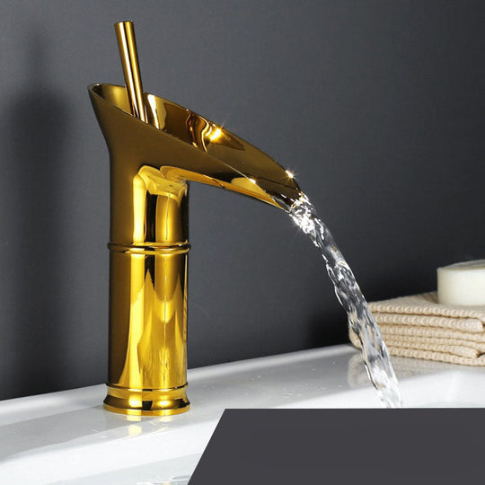 Wastafelkraan Retro Waterval 11