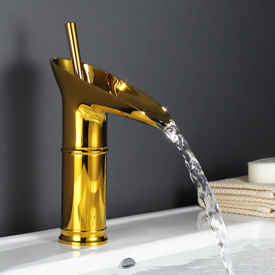 Wastafelkraan Retro Waterval 4