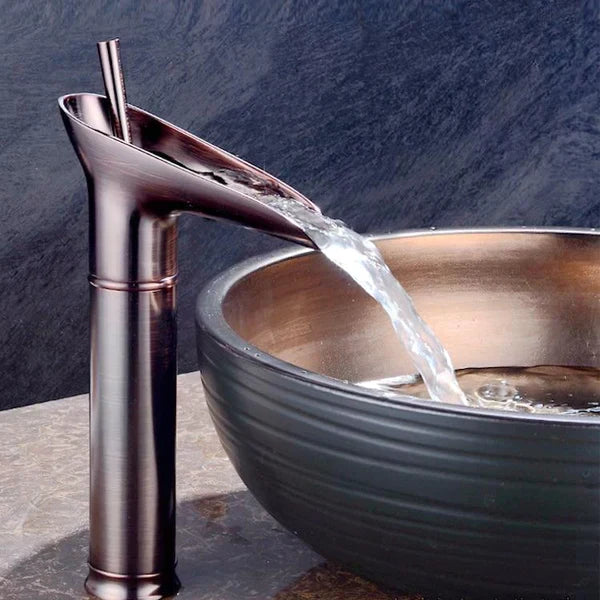 Wastafelkraan Retro Waterval 6