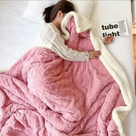 Wollen Deken Omkeerbaar voor Winterwarmte en Comfort 7