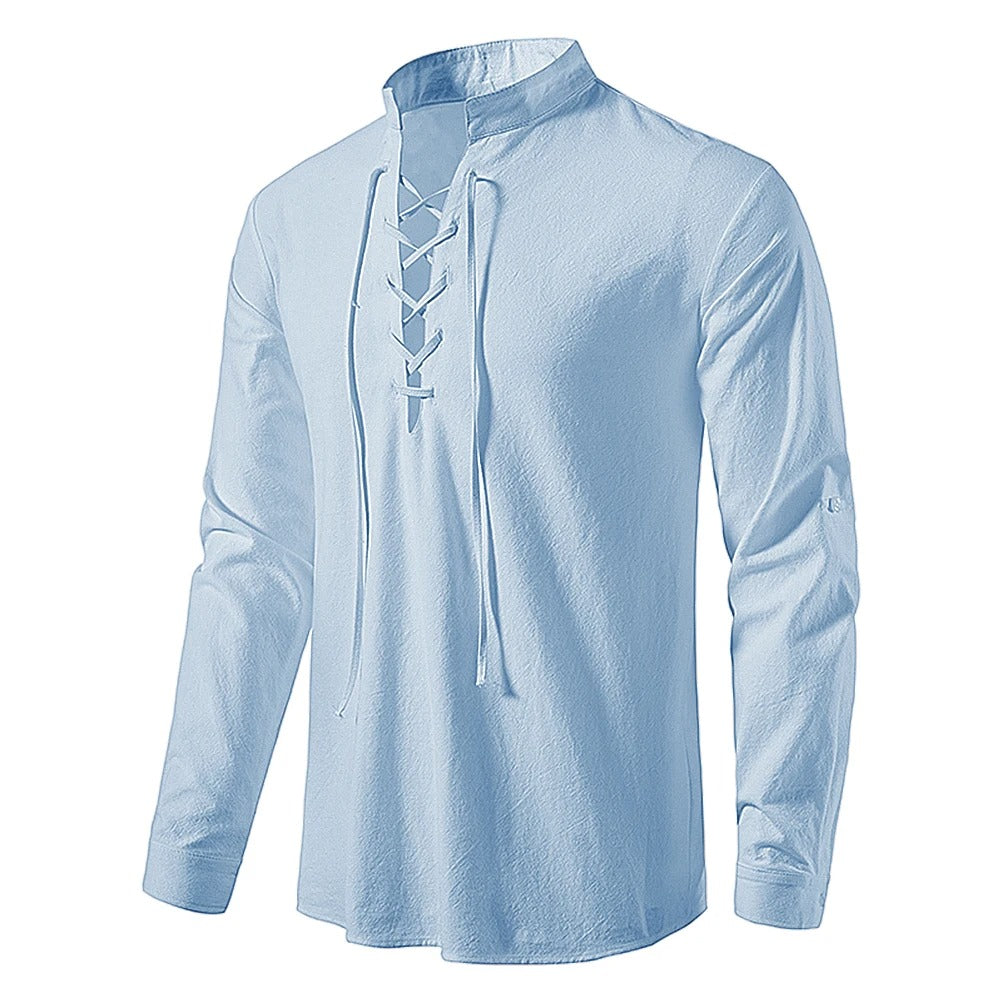 Heren Vintage Yoga Overhemd