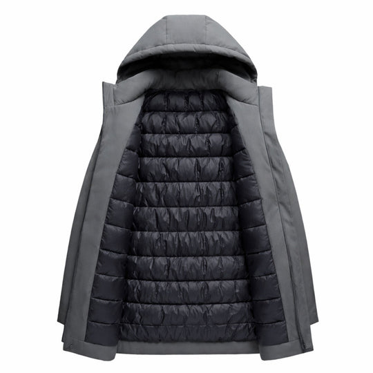Heren Winterparka Waterbestendig en Winddicht