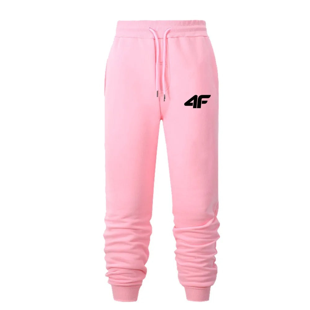 Heren fitness joggingbroek met print