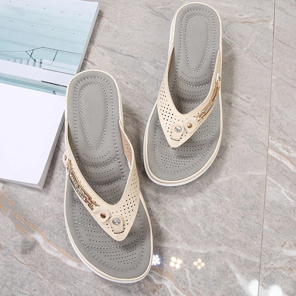 Orthopedische teenslippers voor dames