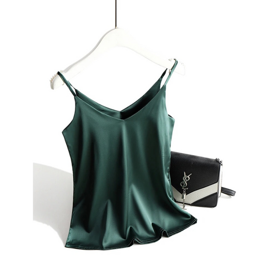 Dames Halter V-Hals Spaghetti Top