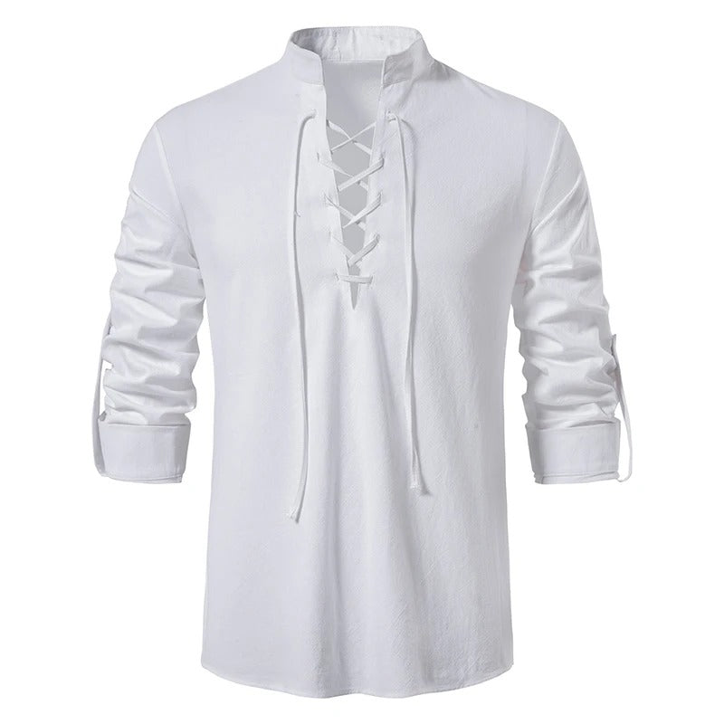 Heren Vintage Yoga Overhemd