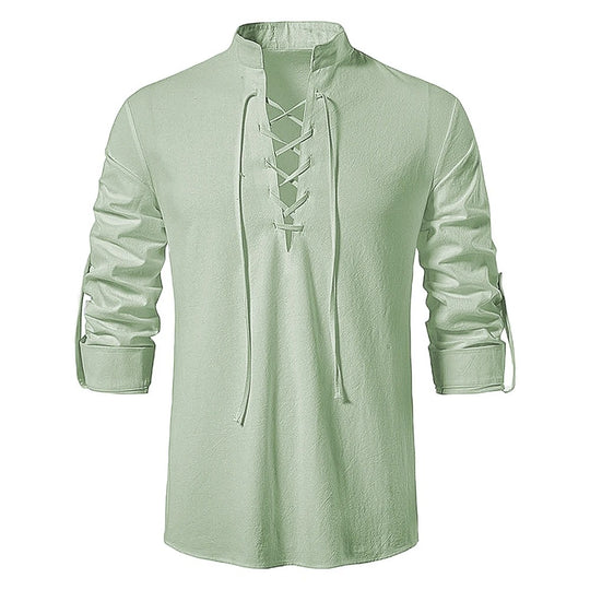 Heren Vintage Yoga Overhemd
