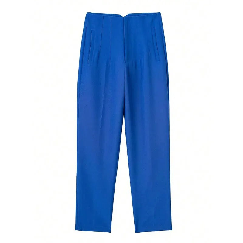 Dames hoge taille potloodbroek