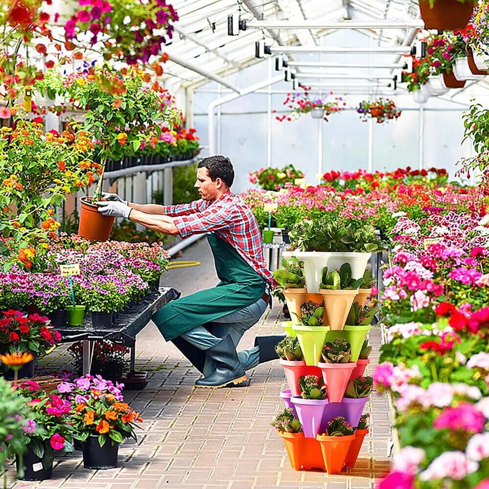 Aardbei stapelbare plantenpotten Belleza
