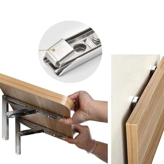 Opvouwbare Muur Plank Beugel (2stuks)