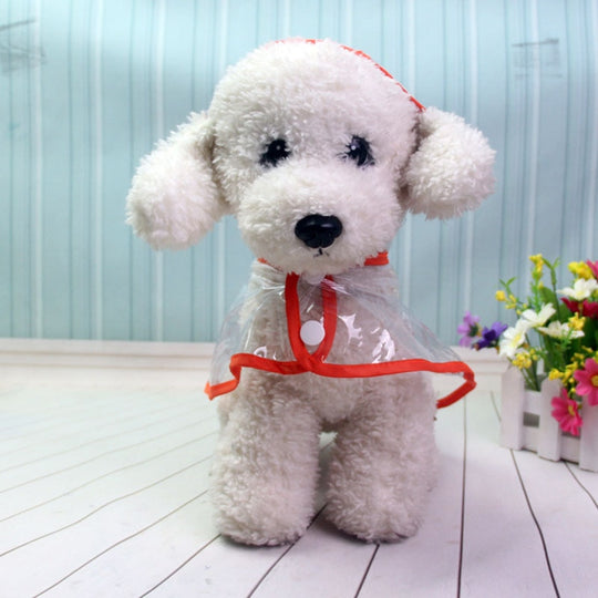 Hond Waterdichte Transparante Regenjas