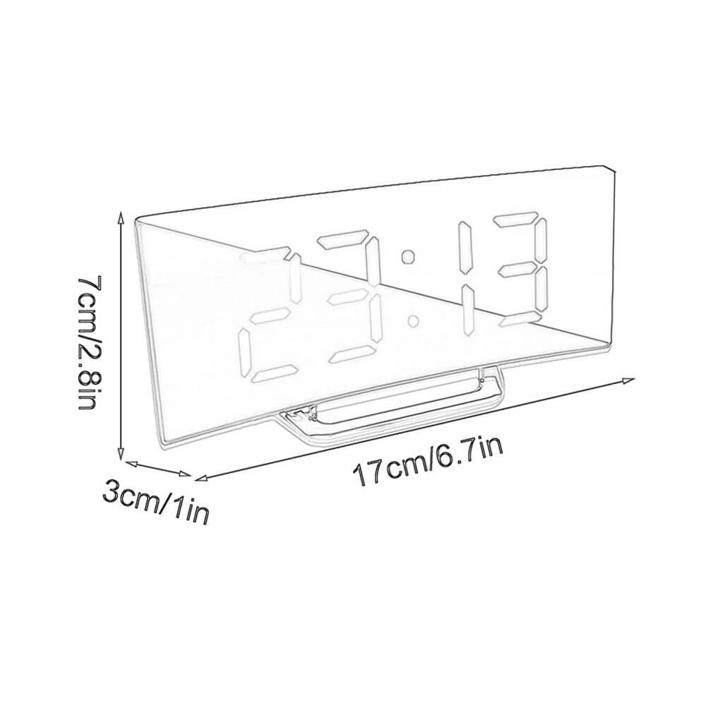 LED Display Wekker