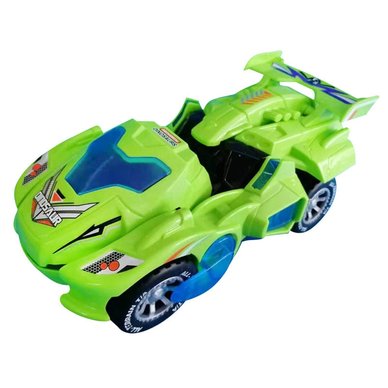 Transformerende Dinosaurus LED Auto