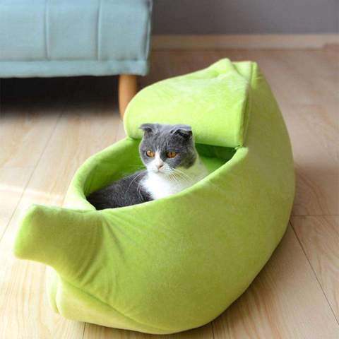 Grappig Bananen Kattenbed